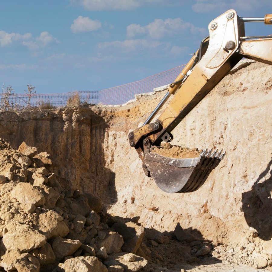 Excavation work in Castleton, VT