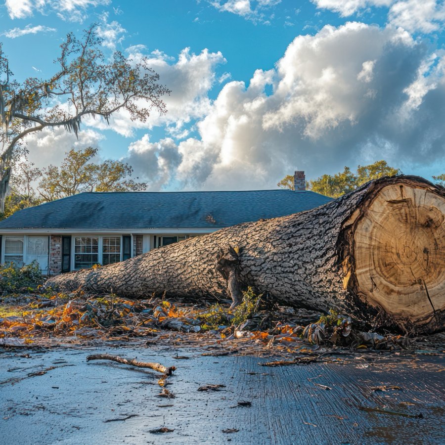 Dropping Trees Without Damaging What's Around Them